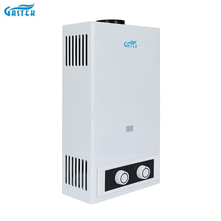 เครื่องใช้ในบ้านปล่องไฟชนิดติดผนัง LPG Tankless ก๊าซทันทีสำหรับอาบน้ำ