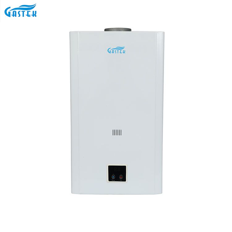 คงที่อุณหภูมิ 10L 12L 16L 18L Flue Type LCD แผงติดผนัง Tankless ทันที LPG น้ำร้อนธรรมชาติแก๊ส Geysers สำหรับอาบน้ำ