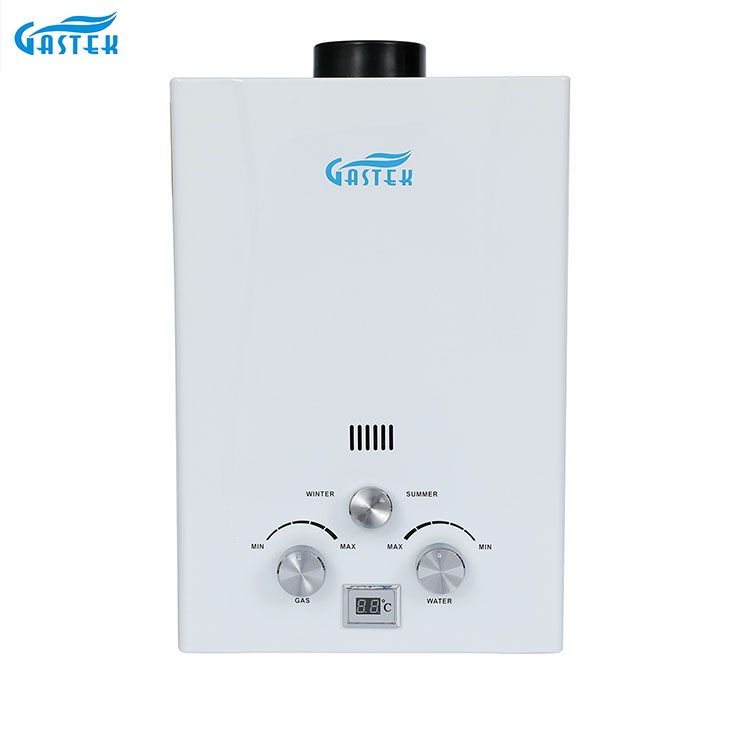 เครื่องใช้ในบ้าน Flue Type ฝักบัว LPG 6L 10L 12L 16L 20L แก๊ส Geyser ติดตั้งในห้องน้ำ
