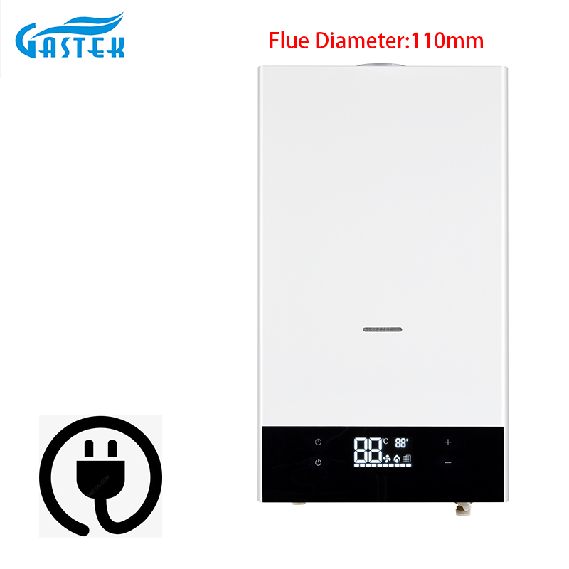 ควบคุมอิเล็กทรอนิกส์อุณหภูมิคงที่ 10L 12L Flue Type ติดผนัง Tankless ทันที LPG ธรรมชาติน้ำร้อนเครื่องทำน้ำอุ่นแก๊สสำหรับฝักบัว