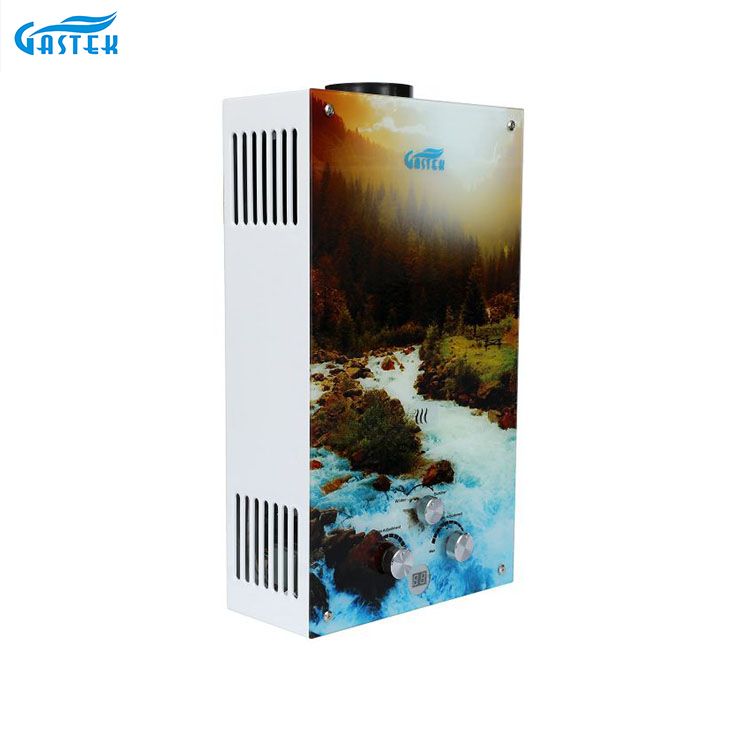 เครื่องทำน้ำอุ่นแก๊สทันทีแบบติดผนัง Flue Type สำหรับอาบน้ำ